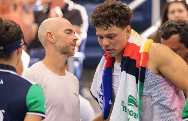 „Prima oară când câștig un meci de la toaletă” » Dramă la US Open cu favoritul publicului