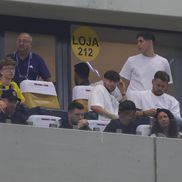 Adrian Mazilu, în tribune la Dinamo - Herrmannstadt / FOTO: Ionuț Iordache (GSP.ro)