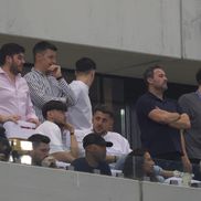 Adrian Mazilu, în tribune la Dinamo - Herrmannstadt / FOTO: Ionuț Iordache (GSP.ro)