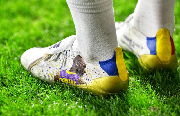 Zoom pe ghetele din Superliga personalizate de fiul lui Măldărășanu: apare un chip celebru