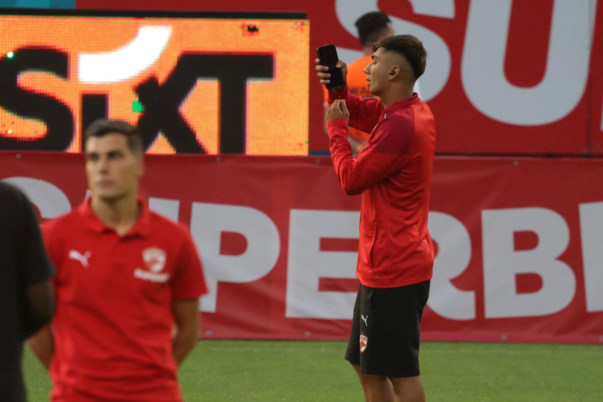 Dinamo - Hermannstadt, imagini înaintea partidei de pe Arena Națională