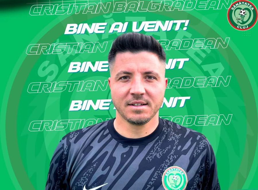 Cristi Bălgrădean a semnat și a fost anunțat oficial în această dimineață: „Bine ai venit!”