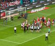 Imagini la finalul partidei Dinamo - Hermannstadt