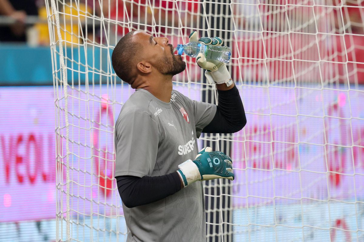 Dinamo - Hermannstadt, imagini de la încălzire