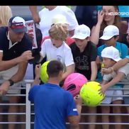 Kamil Majchrzak a devenit, fără voie, subiectul unor imagini virale după meciul său maraton câștigat la US Open / Captură US Open