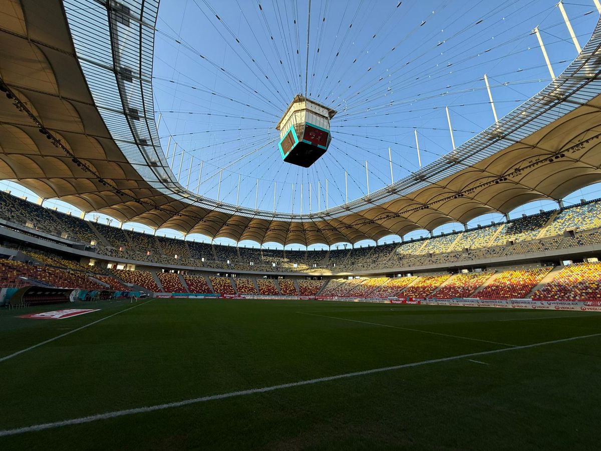 Dinamo - Hermannstadt, imagini înaintea partidei de pe Arena Națională