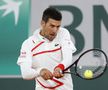 Novak Djokovic la Roland Garros 2020, turul 1, foto: Guliver/gettyimages