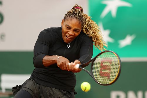 Serena Williams a jucat un singur meci pe zgura de la Paris FOTO Guliver/GettyImages