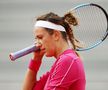 Simona Halep a scăpat și de Victoria Azarenka, eliminată în turul secund la Roland Garros 2020.foto: Guliver/Getty Images