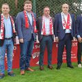 De la stânga la dreapta: Marcos Rubino, Dorin Șerdean, Pablo Cortacero, Alex Couto, Rufo Collado
