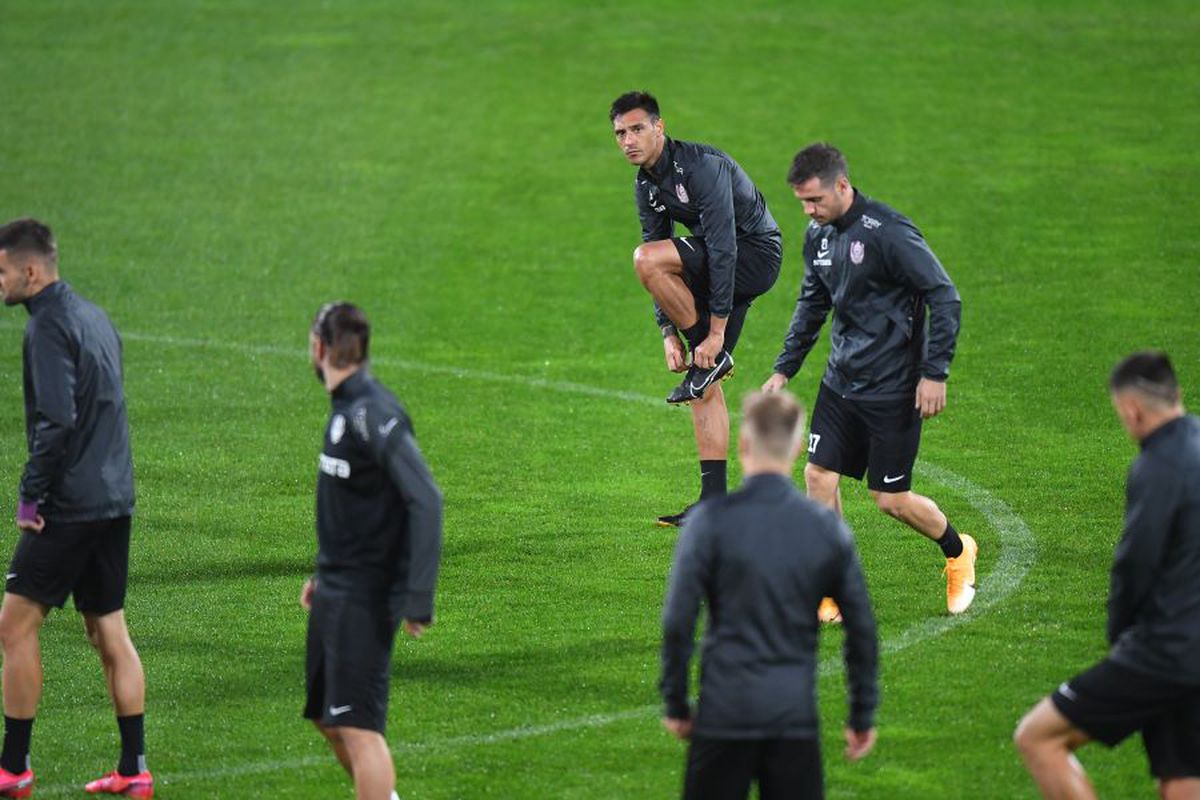 FOTO Antrenament CFR Cluj înainte de Kups 30.09.2020