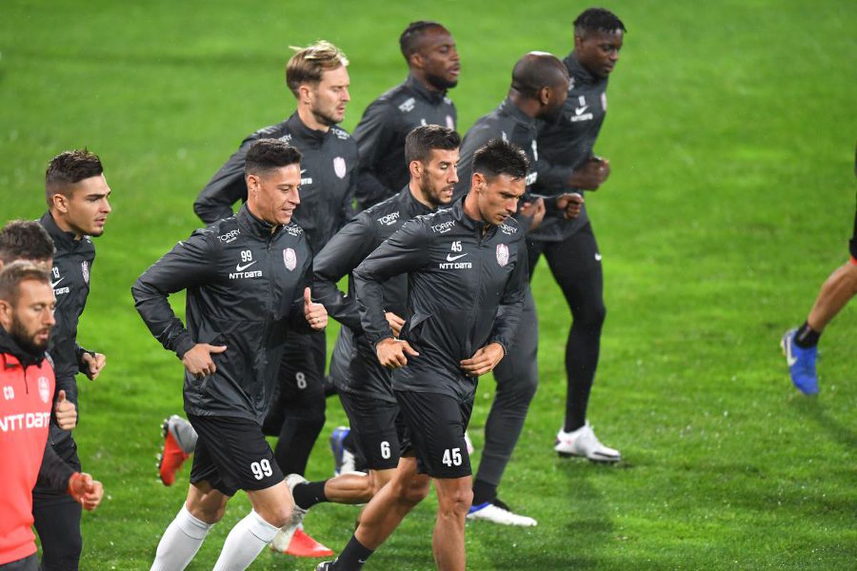 FOTO Antrenament CFR Cluj înainte de Kups 30.09.2020