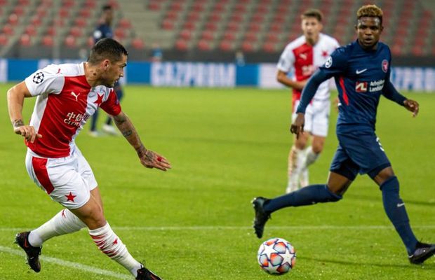 Midtjylland - Slavia Praga 4-1. Sorți cruzi pentru Nicolae Stanciu: Slavia, spulberată după o decizie controversată a VAR-ului. Toate echipele calificate în grupele UCL
