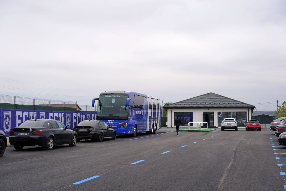 FCU Craiova și-a inaugurat baza de 12 milioane de euro » Imagini din noua casă: „Mai tare decât a lui Bayern!”