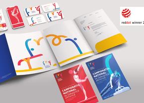 VMLY&R Commerce câstigă pentru Federația Română de Gimnastică  un premiu Red Dot Design Award 2021