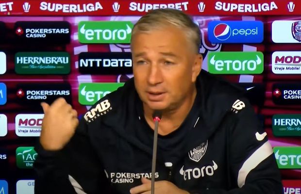 Dan Petrescu susține că ultimul transfer de la CFR Cluj s-a făcut peste capul lui: „Cred că nu înțelegeți ce vă spun!? Altă întrebare!”