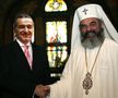 Fotomontaj cu Gigi Becali și Patriarhul Daniel