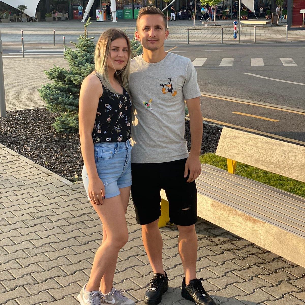 FOTO Ileana, logodnica lui Marius Ștefănescu de la Sepsi