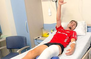 Dragoș Iancu, externat din spital » Prima reacție a fotbalistului de la Hermannstadt