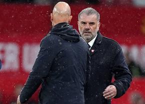 Ange Postecoglou și-a amintit după victoria de senzație cu Manchester United că Radu Drăgușin a fost eliminat cu Qarabag