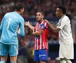 Thibaut Courtois, în Atletico Madrid și Real Madrid (1-1), din etapa cu numărul 8 din LaLiga, a fost întrerupt minute bune din cauza suporterilor