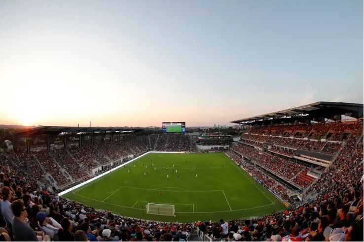 Audi Field, Washington D.C. Capacitate: 20.000 de locuri. Inaugurat: 2018