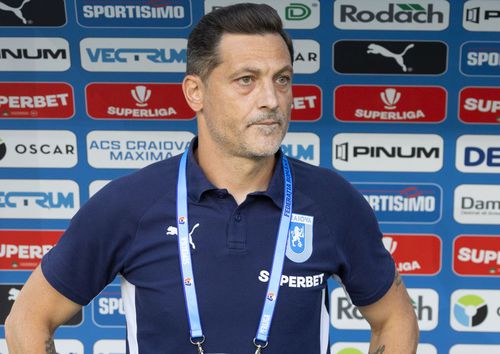 Mirel Rădoi, antrenorul celor de la Universitatea Craiova, foto: Ionuț Iordache / GSP