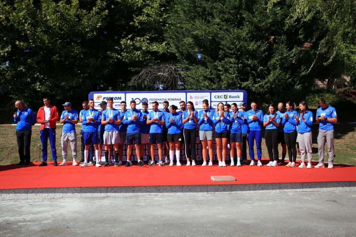 Canotori după CM 2025, sosire la Snagov