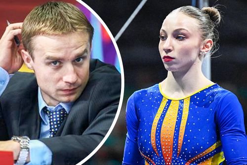 Ioan Suciu, președinte al Federației Române de Gimnastică din aprilie 2025, și Ana Bărbosu, fotomontaj: Diana Vasilescu / GSP