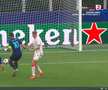 Primul gol al lui Inter cu Slavia Praga, după o gafă incredibilă