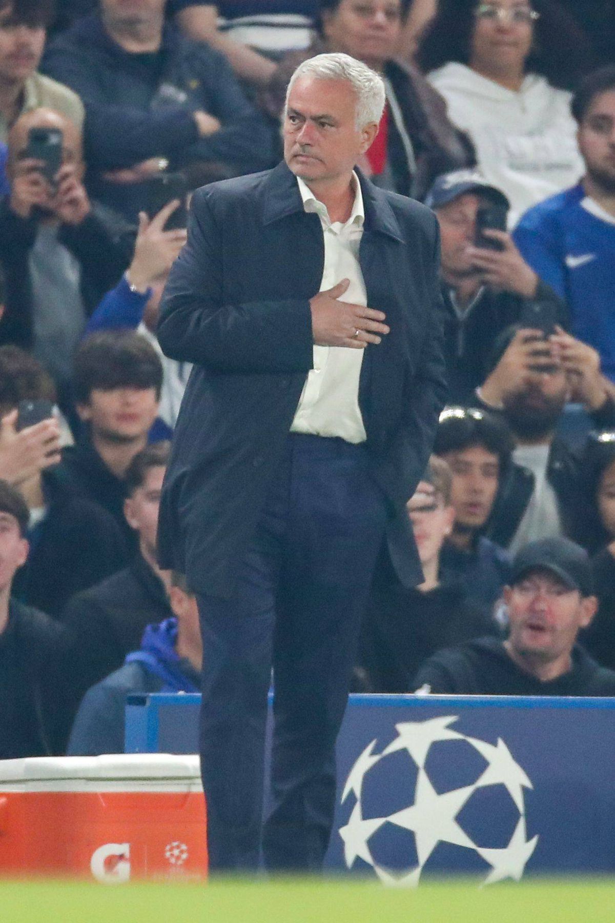 Jose Mourinho, emotionat la Chelsea - Benfica