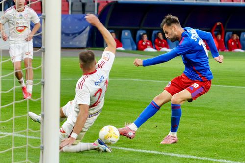 Steaua - Sepsi, ultima partidă din etapa #8 din Liga a 2-a // foto: Andrei Furnigă (GSP)