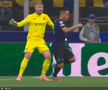 Primul gol al lui Inter cu Slavia Praga, după o gafă incredibilă