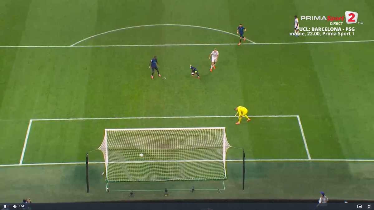 Primul gol al lui Inter cu Slavia Praga, după o gafă incredibilă