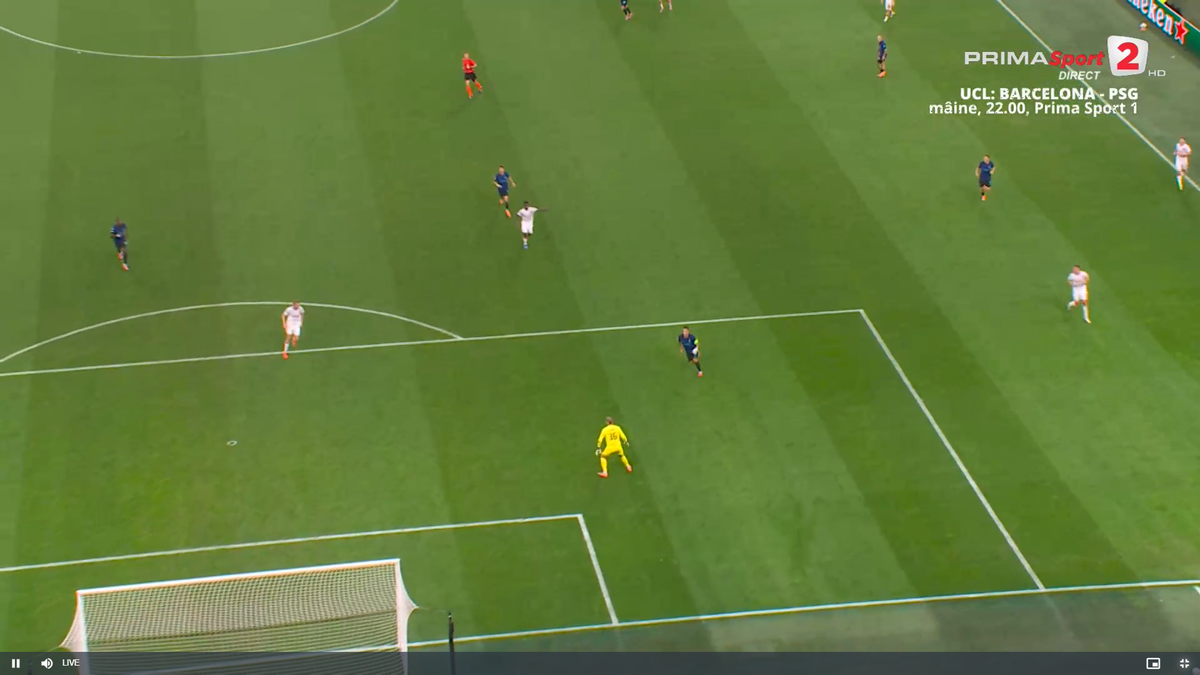 Primul gol al lui Inter cu Slavia Praga, după o gafă incredibilă