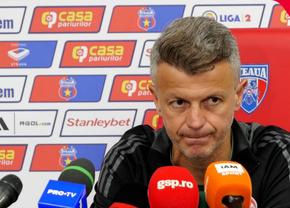 Ovidiu Burcă, dezamăgit după Steaua - Sepsi: „Am pretenția că antrenez o echipă cu maturitate. Am picat testul. Frustrant”