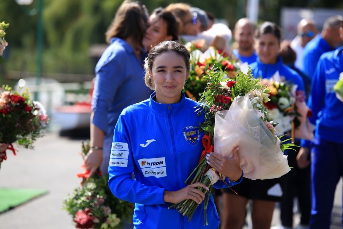 Canotori după CM 2025, sosire la Snagov