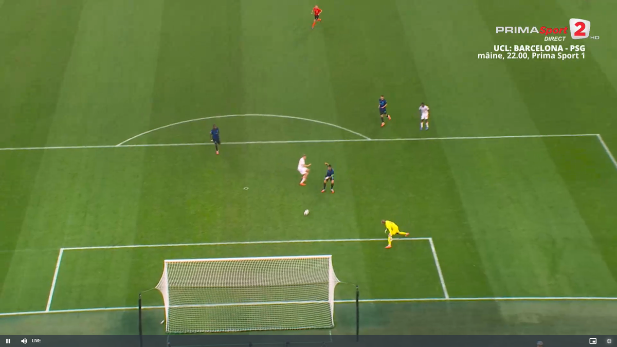 Primul gol al lui Inter cu Slavia Praga, după o gafă incredibilă