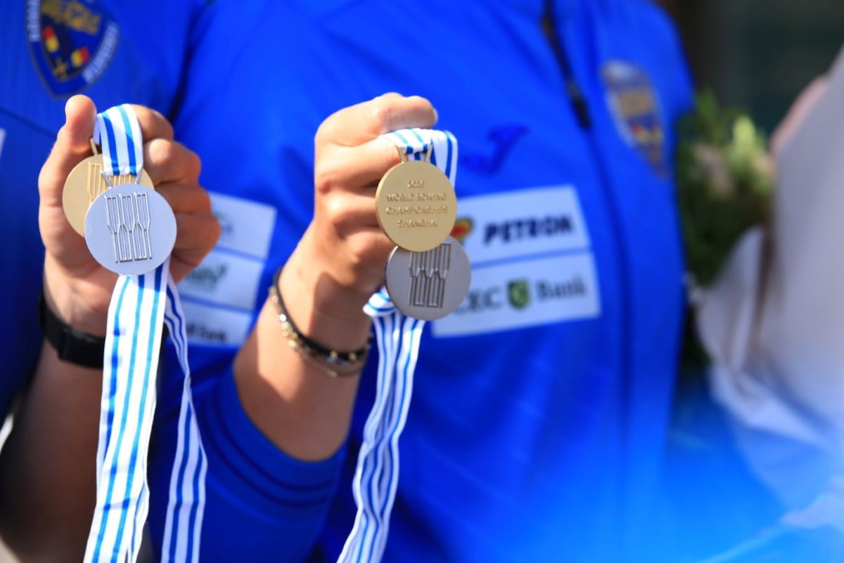 Canotori după CM 2025, sosire la Snagov