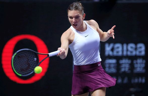 SIMONA HALEP - ELINA SVITOLINA, TURNEUL CAMPIOANELOR // VIDEO Trei lovituri alei Simonei la care Svitolina nu a avut nicio reacție!