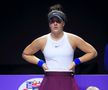 VIDEO+FOTO » Bianca Andreescu a abandonat în partida contra Karolinei Pliskova, de la Turneul Campioanelor