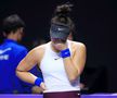 Andreescu - Pliskova // VIDEO+FOTO » Bianca a abandonat după primul set! E eliminată matematic de la Turneul Campioanelor