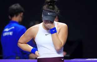 Andreescu - Pliskova // VIDEO+FOTO » Bianca a abandonat după primul set! E eliminată matematic de la Turneul Campioanelor