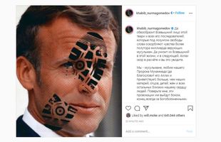 Khabib Nurmagomedov, mesaj groaznic împotriva președintelui Franței, Emmanuel Macron: „Fie ca Atotputernicul să desfigureze fața acestui animal și a celor care-l ascultă”