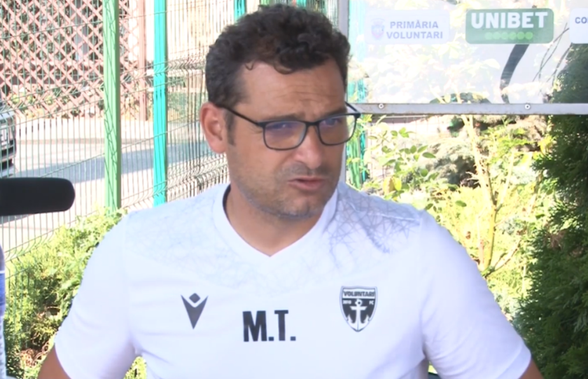 FC Voluntari, în criză! Mihai Teja: „Cea mai proastă repriză de când sunt aici!”