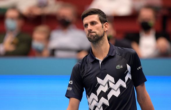 VIDEO Novak Djokovic, demolat de un lucky loser la Viena! E cea mai drastică înfrângere din carieră pe hard