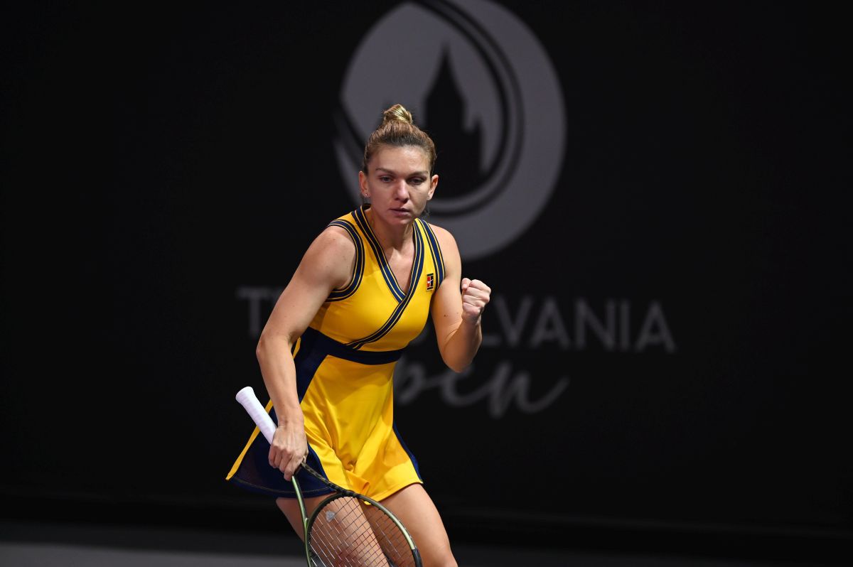 Halep, îmbrățișare tandră după calificarea în finala Transylvania Open
