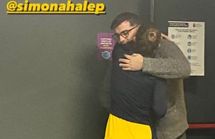 Halep, îmbrățișare tandră după calificarea în finala Transylvania Open