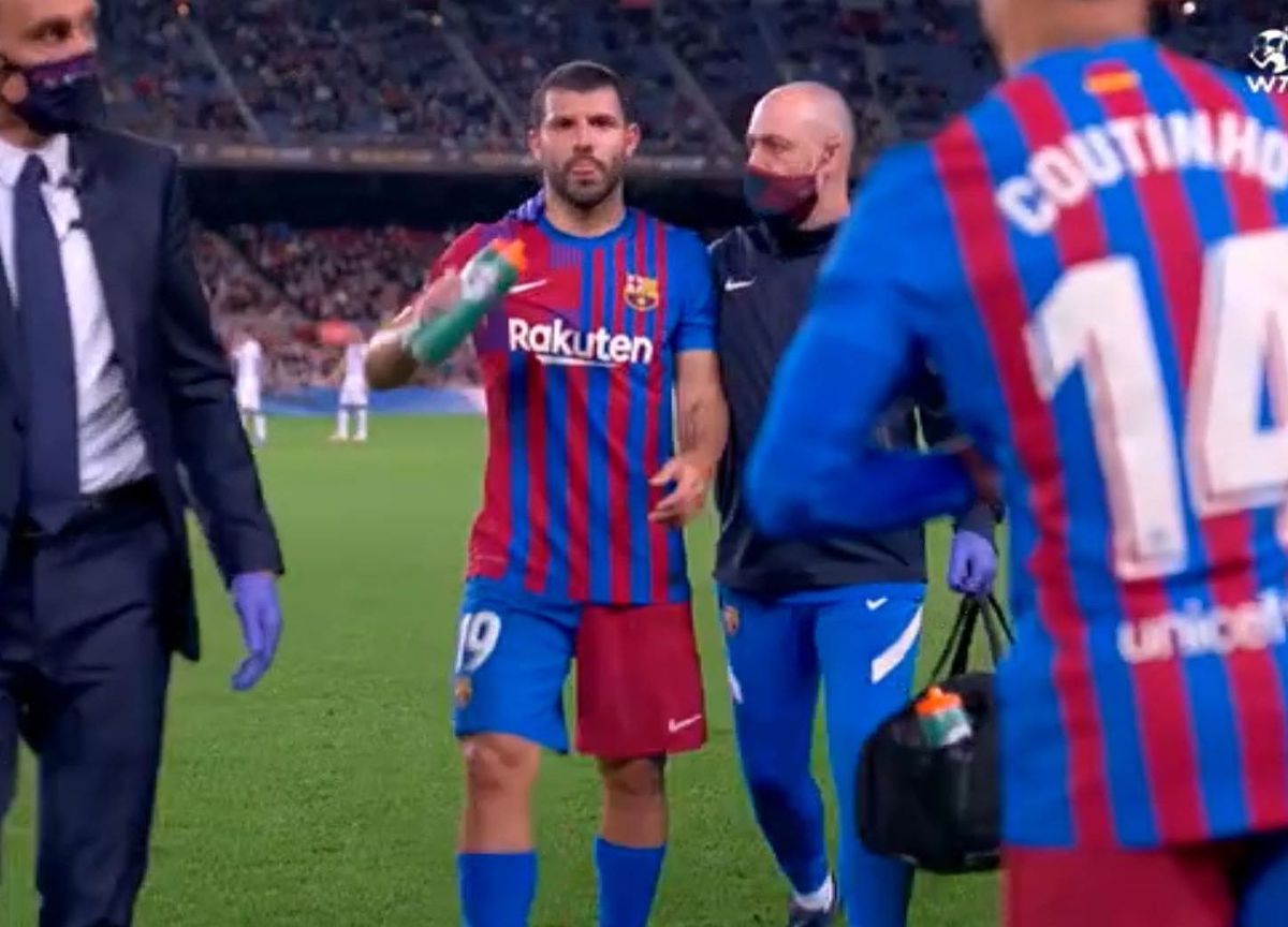 Sergio Aguero e OUT 3 luni » Anunțul Barcelonei