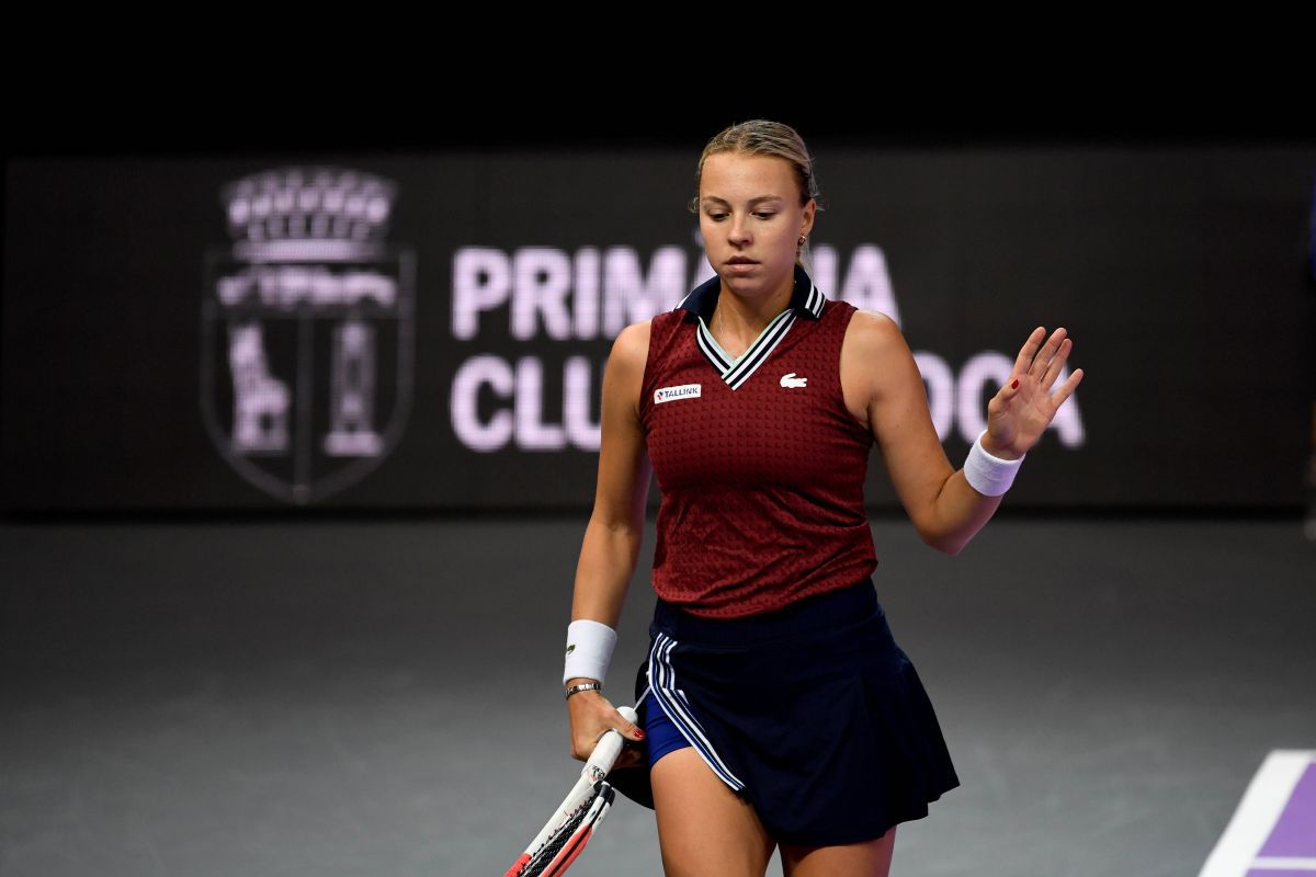 Anett Kontaveit se bucură de noua viață